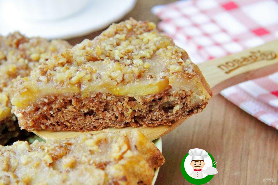 Яблочный пирог для веганов

