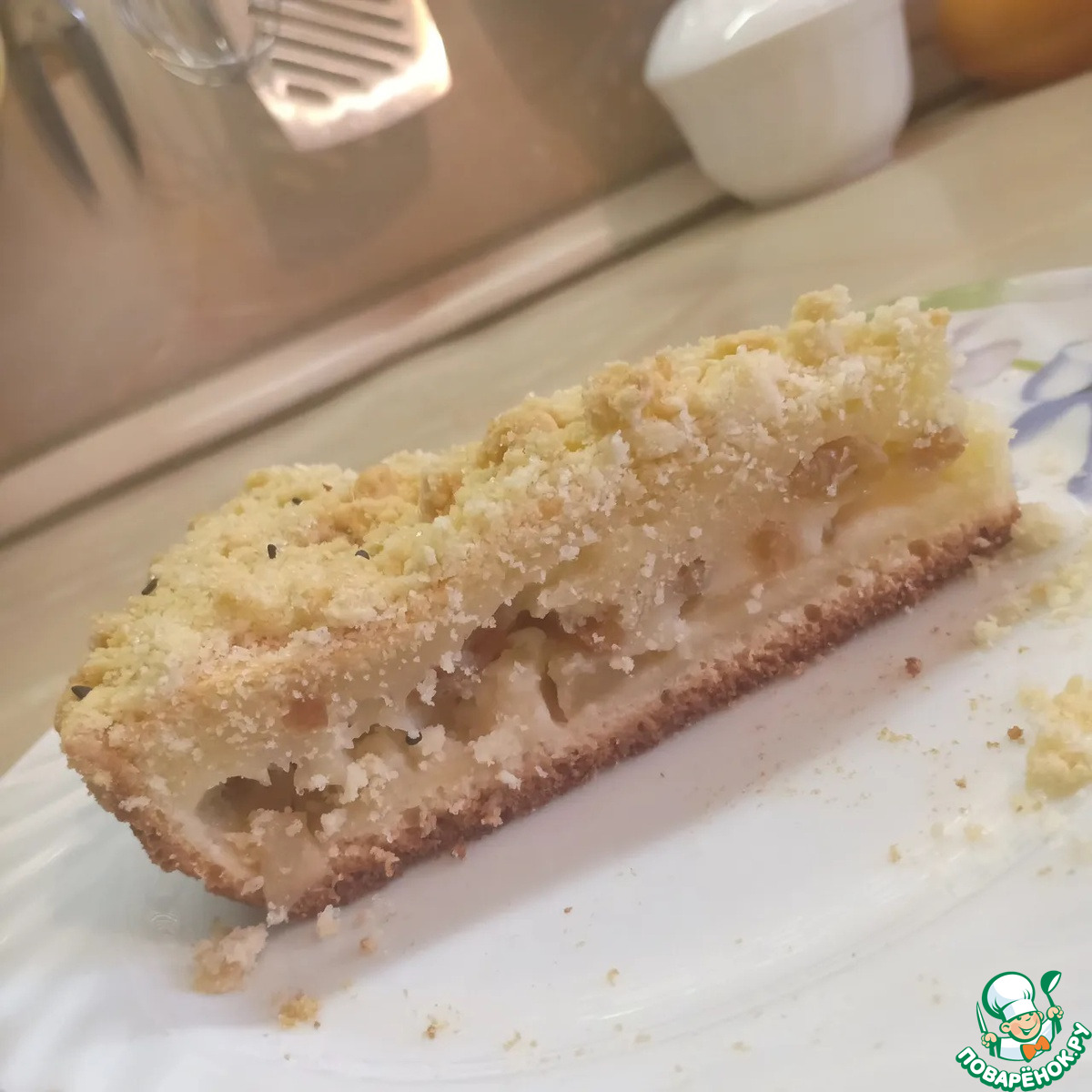 Пирог яблочный 