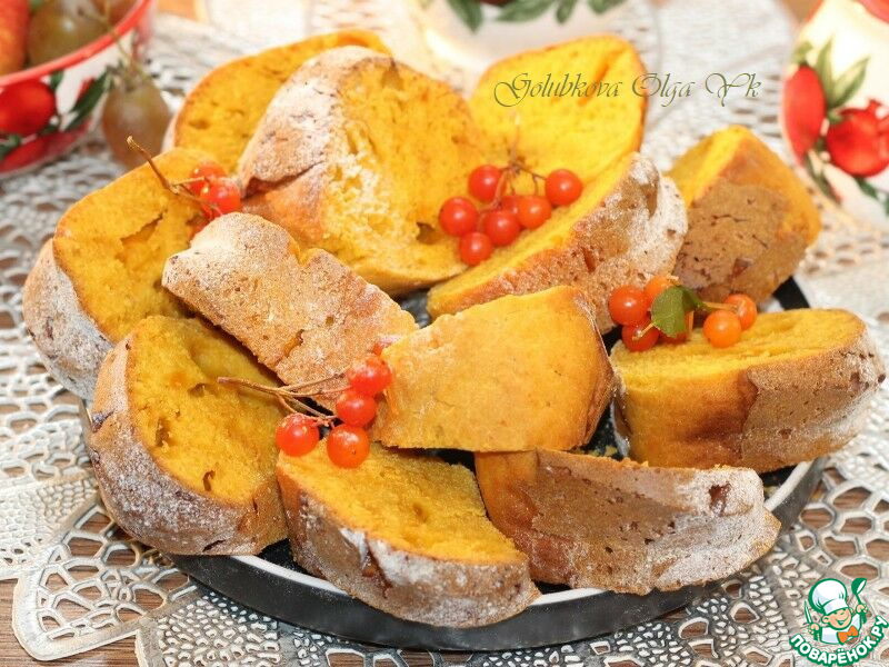 Медово-тыквенный пирог