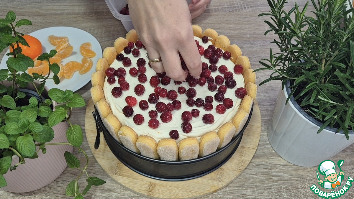 Апельсиновый тирамису