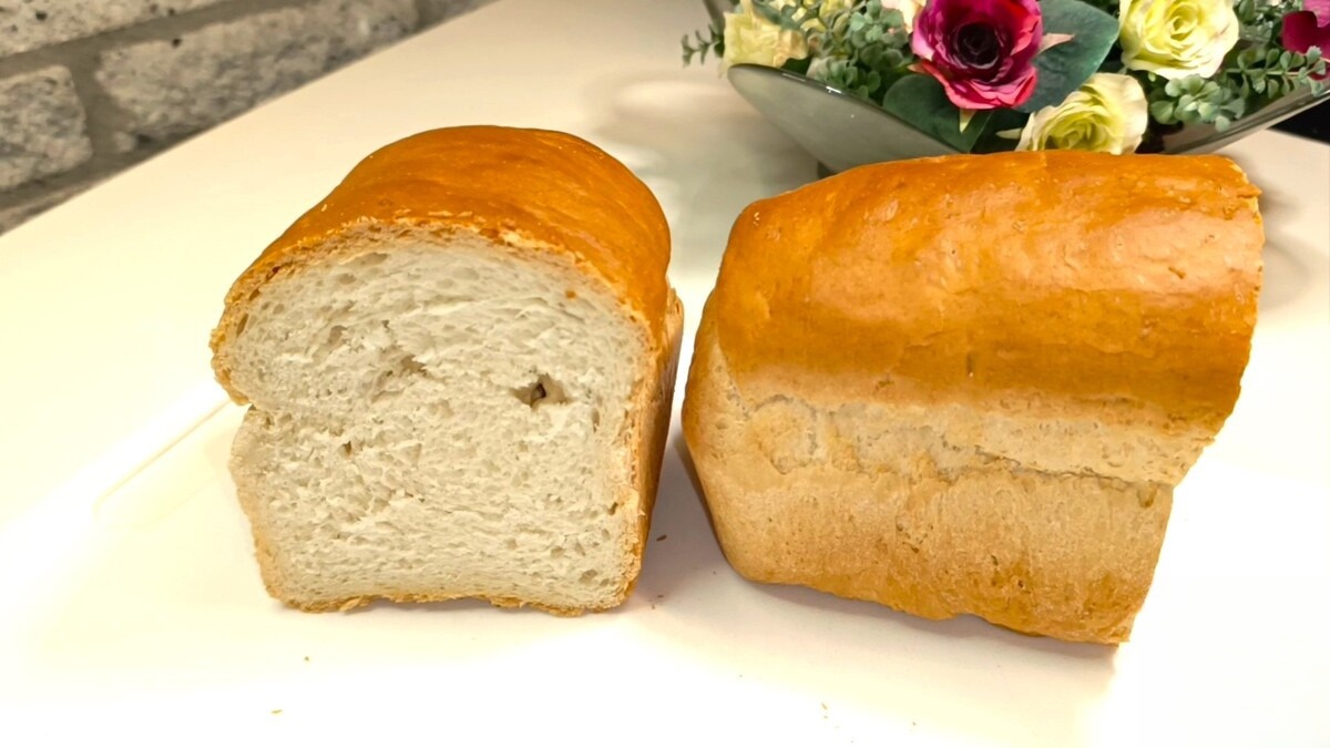 Домашний хлеб кирпичиком