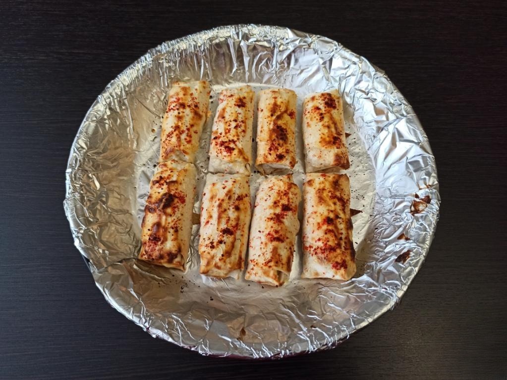 Пирожки из лаваша с квашеной капустой