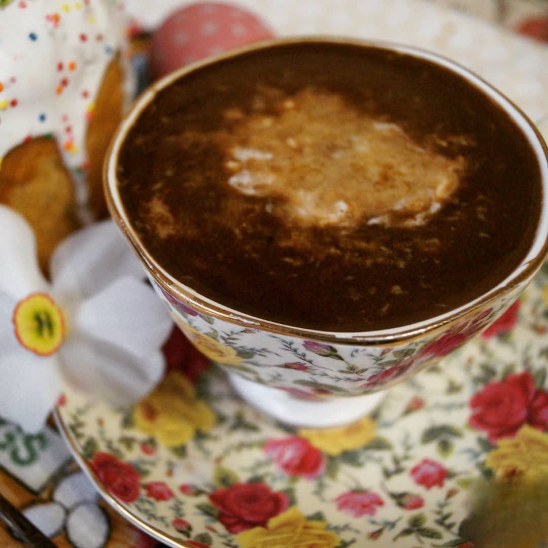 Кофе с кокосовым молоком