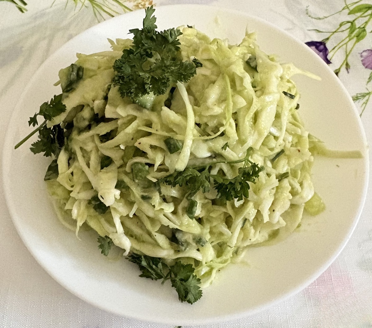 Салат из капусты 